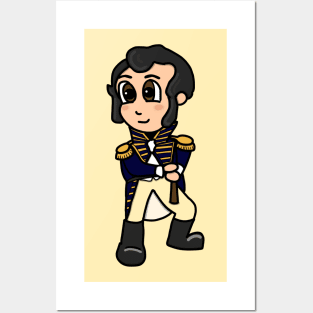 Chibi Stephen Decatur (Large Print) Posters and Art